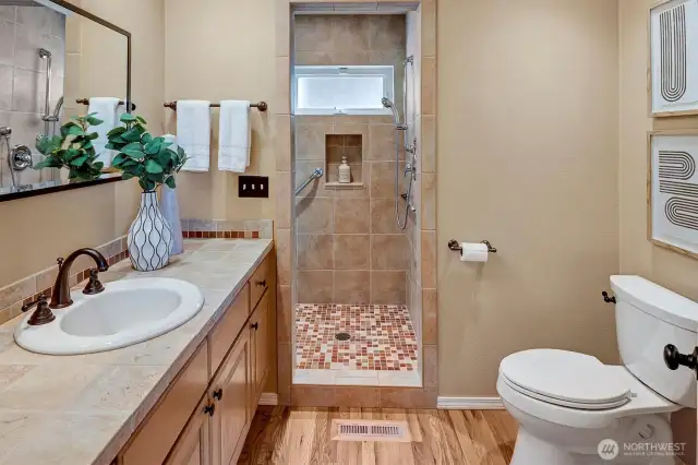 Main floor bathroom