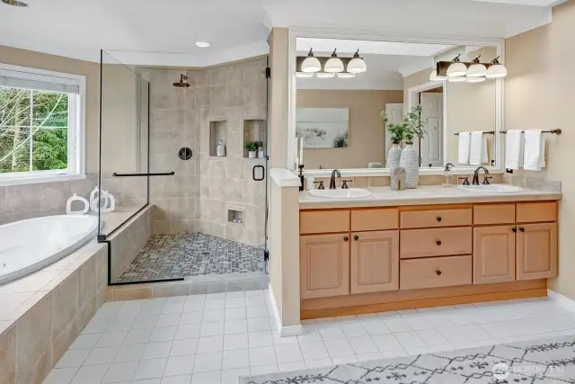 Primary 5 piece bath