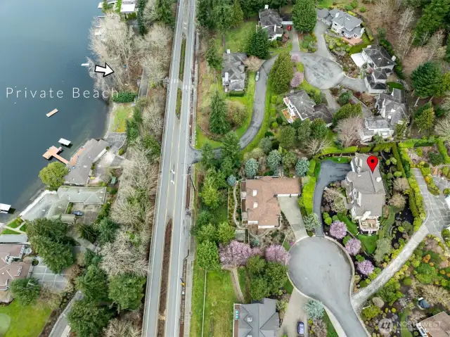 100ft of waterfront, 5 mooring balls for your boat, and a dock.  This is better than waterfront - no high taxes, but all the benefits!  Come see it for yourselves!