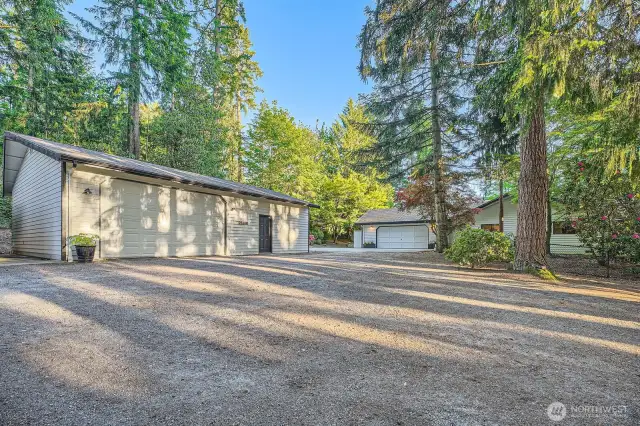 Incredible space with an extra 1200 square foot seperate garage and an office space perfect for work from home