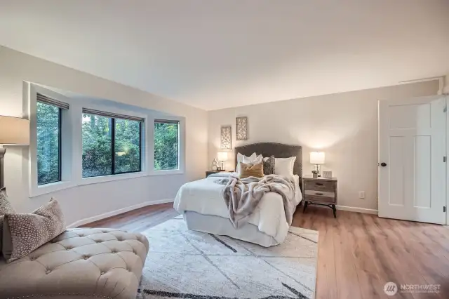 Another angle of the primary bedroom