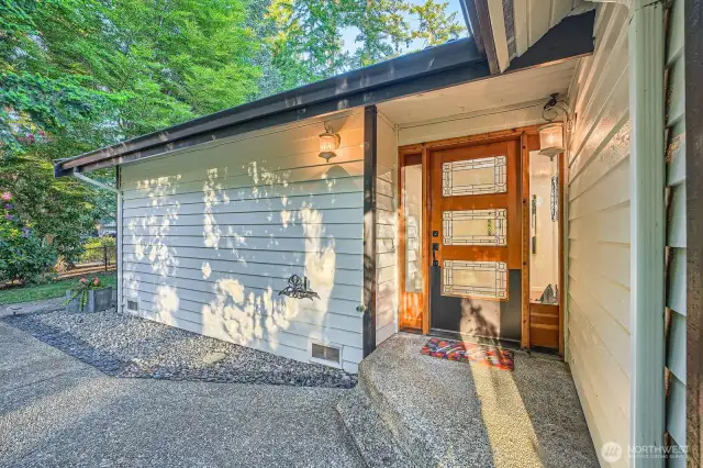 Lovely and private entry