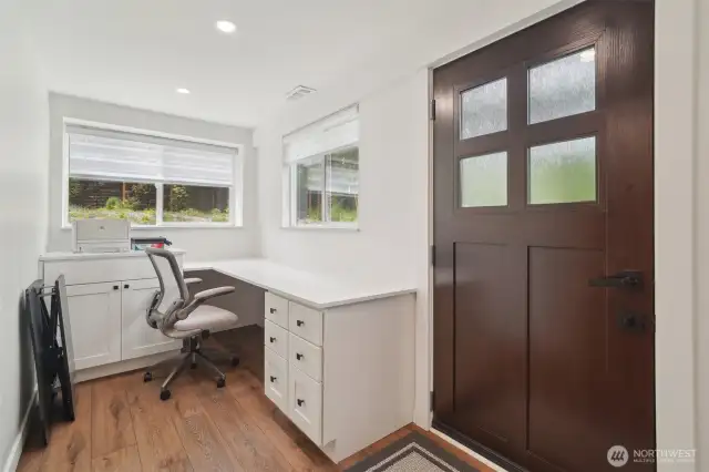 Lower level office