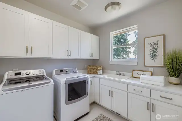 Laundry on Bedroom 2nd Floor For Everyday Ease