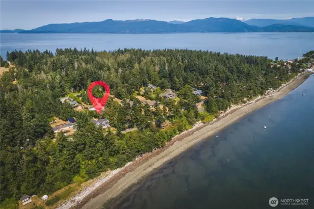 Waterfront property.