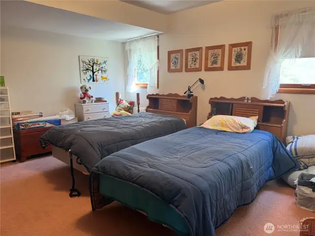 2 large bedrooms on first floor