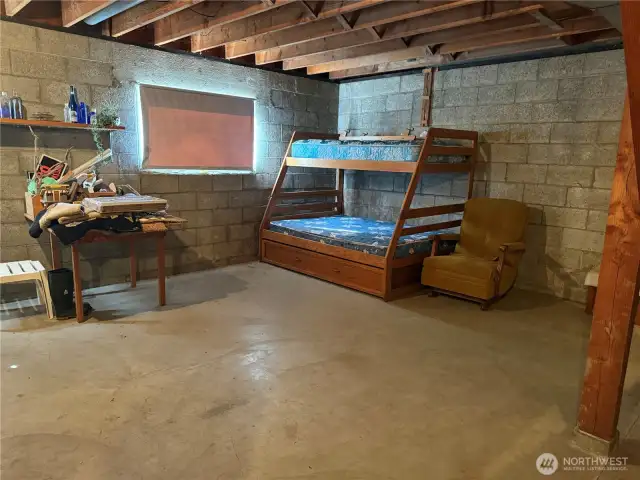 Daylight basement offers more roo,