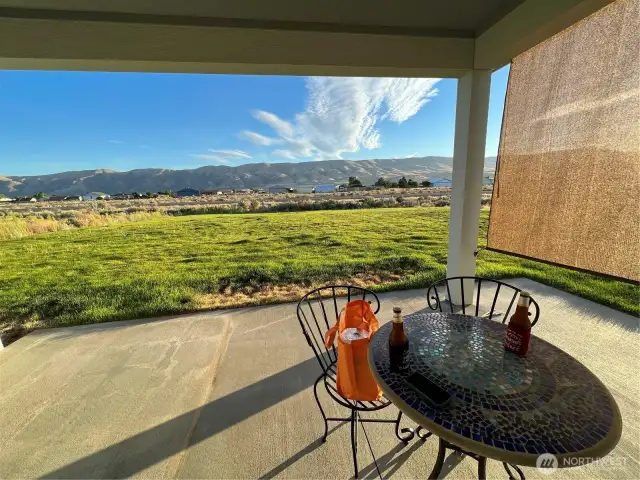 "Meet me on the patio"
