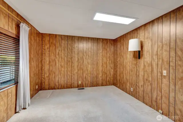 Guest bedroom, exercise room. office. sewing room or? Your choice!