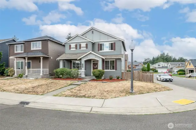 Corner Lot In A Well Kept HOA Gated Community