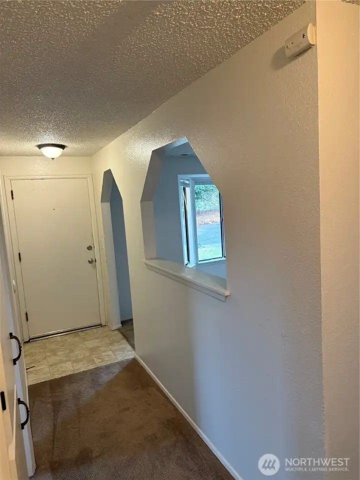 Front door Entry hall