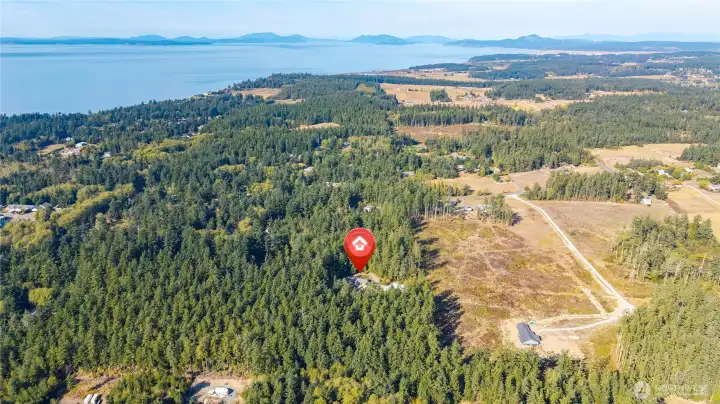 Located in Whidbey's rain shadow, this amazing property boasts a charming rural setting near to all that island living has to offer!