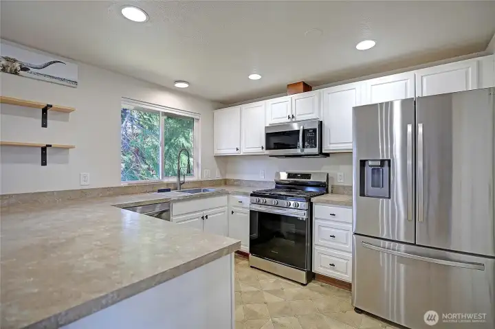 Kitchen with Eating Area
