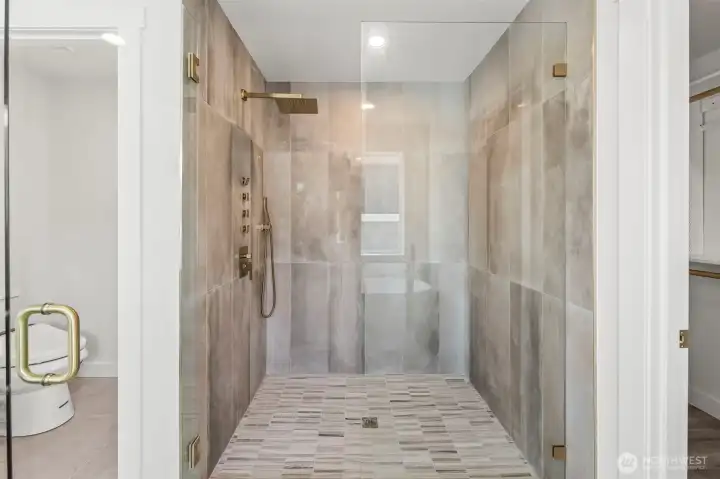waterfall shower