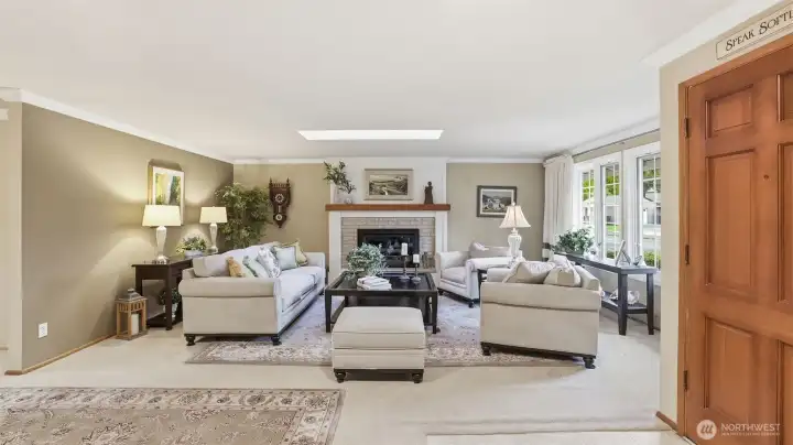 Enter to a bright, connected living area that makes everyday moments feel special.