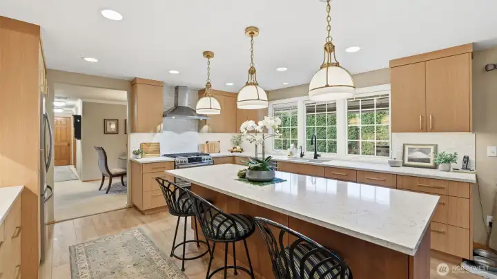 Modern finishes and thoughtful layout ideal for cooking and hosting.