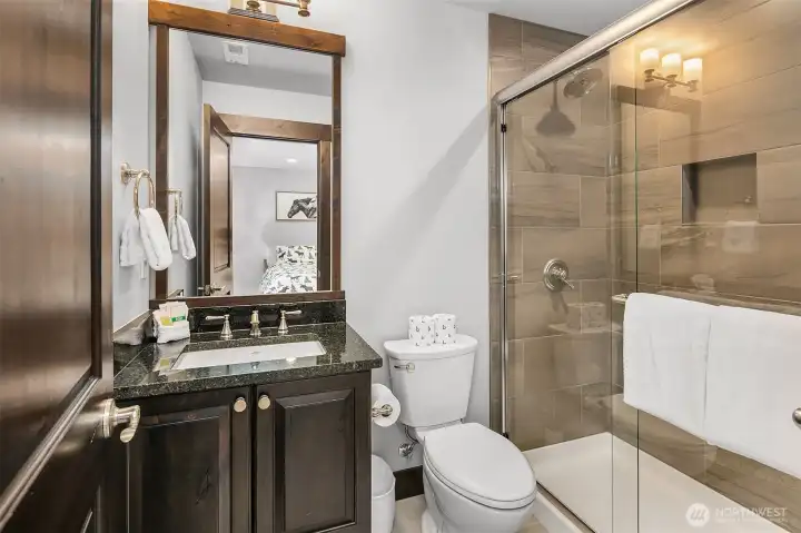 Here is the 2nd bedroom bathroom