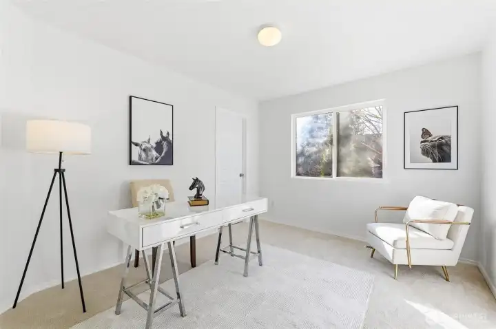 Additional bedroom can be used for office