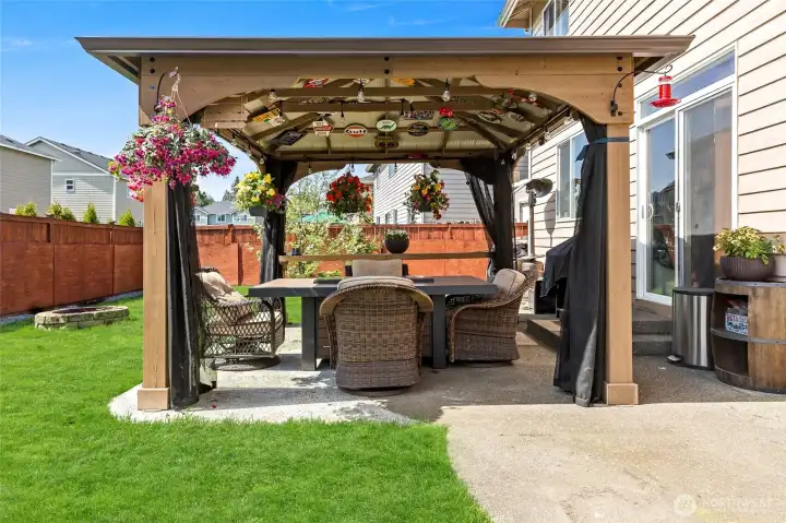 Gazebo can be negotiated!