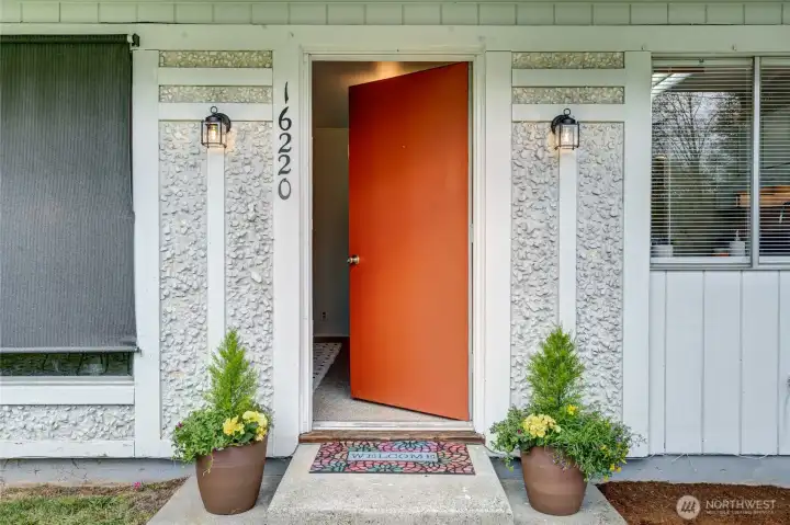 Welcome home!
