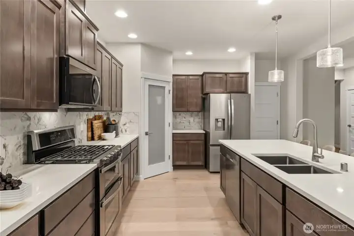 Walk in pantry for all your conveniences.