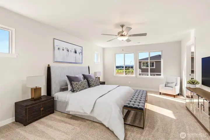 Grand primary ensuite.