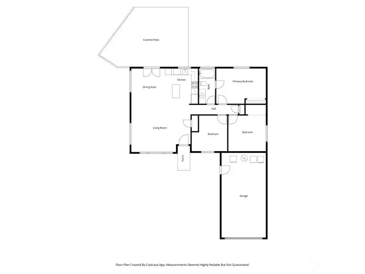 Floor plan without measurements.