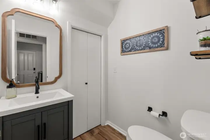Guest downstairs bathroom