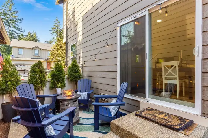 Outdoor patio