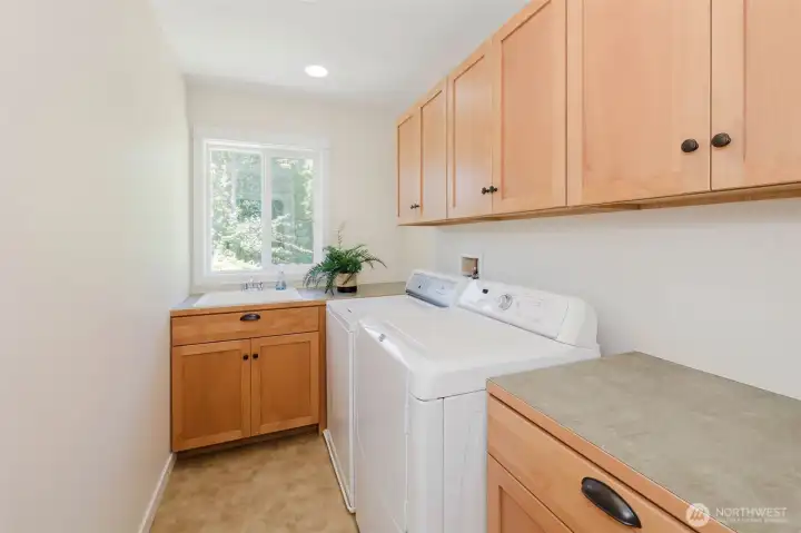 Laundry room on second floor Laundry room on second floor