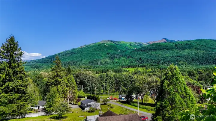 nice views, looking east
