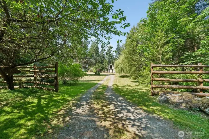 Front Entrance to the property