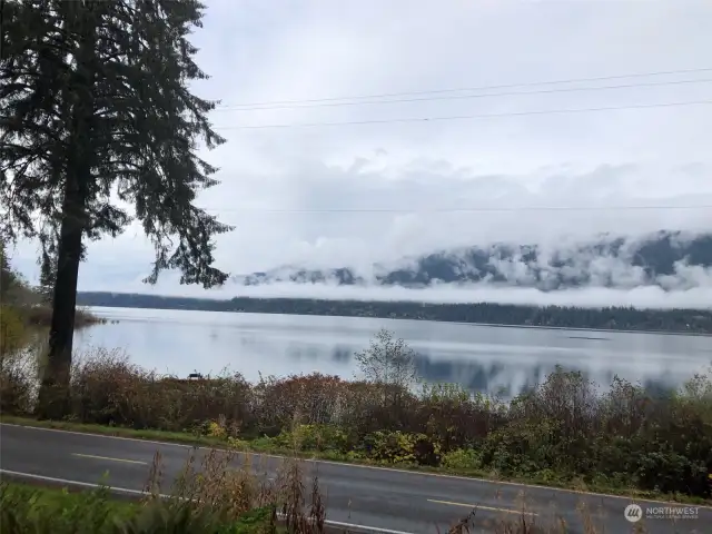 View of Lake from front yard.