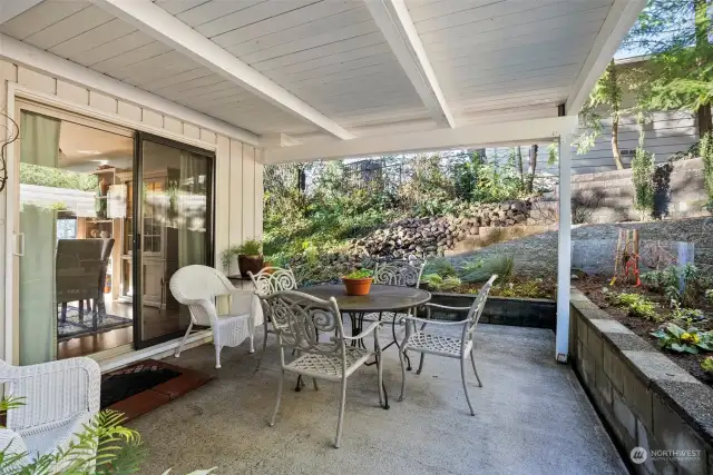 Patio off of Dining Room.