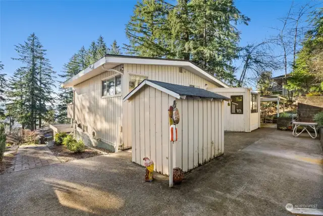 Small Storage Shed.