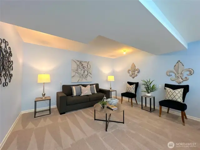 lower floor great room