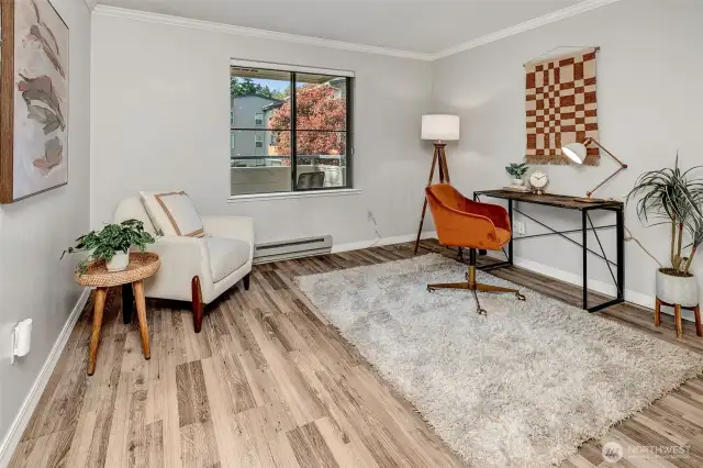 Spacious secondary bedroom