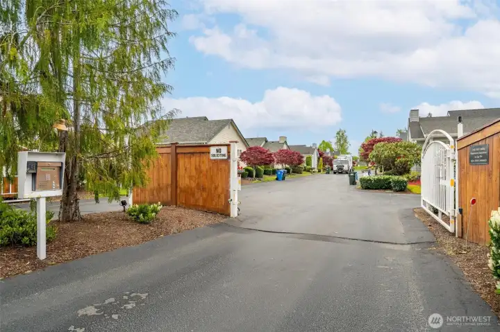 Gated Community Entrance