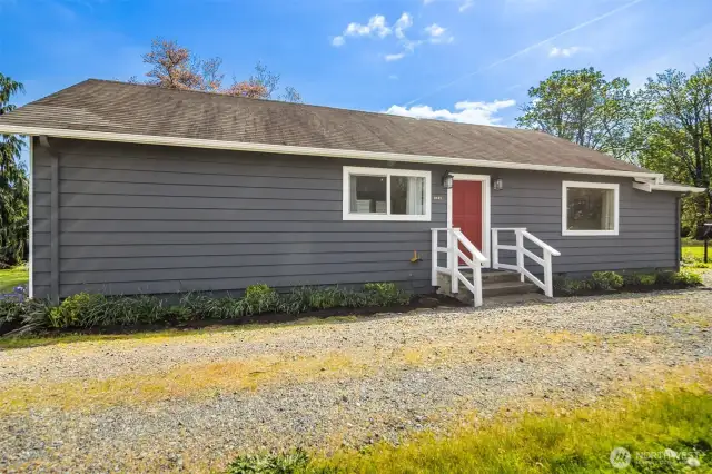 Enjoy the versatility of a detached storage building or workshop—ideal for hobbies, storage, or creative space. Ample parking, including room for your RV.