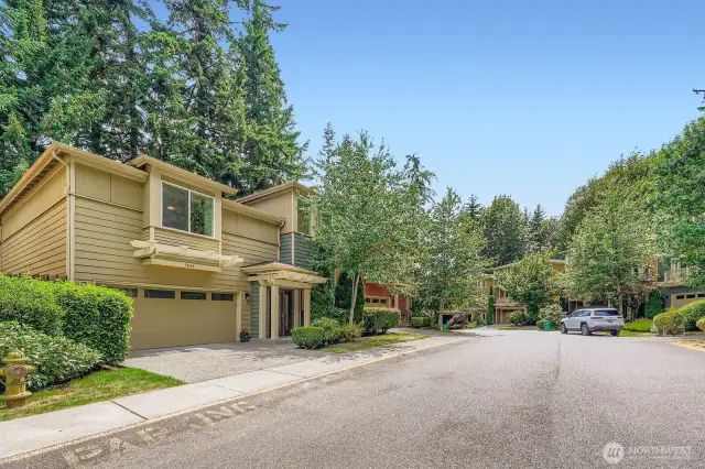 Friendly neighborhood with community park and trail. Hideaway is a condo community. HOA maintains front yard landscaping.
