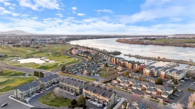 Located near river and fairway