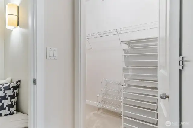 Large walk-in closet