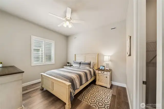 Bedroom in guest quarters