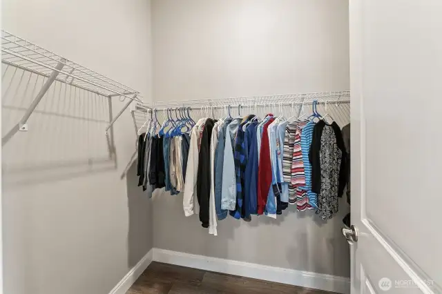 Closet in guest quarters