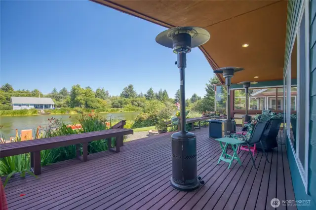 Covered Back Deck