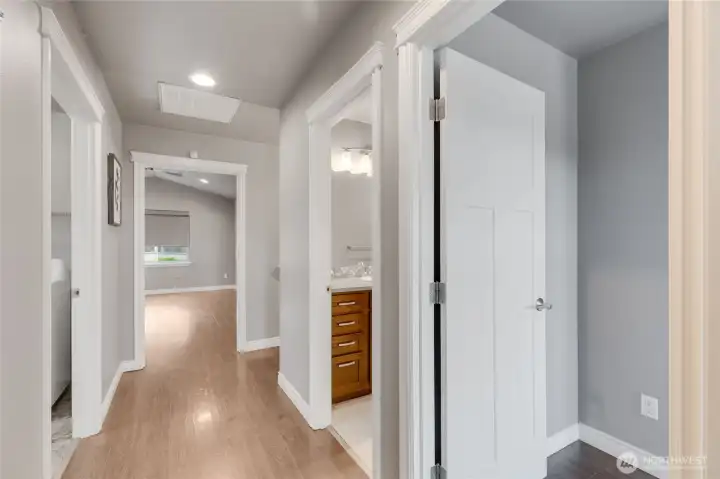 Upstairs hallway