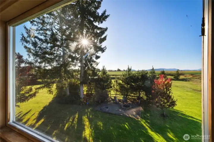 View from bonus room upstairs.