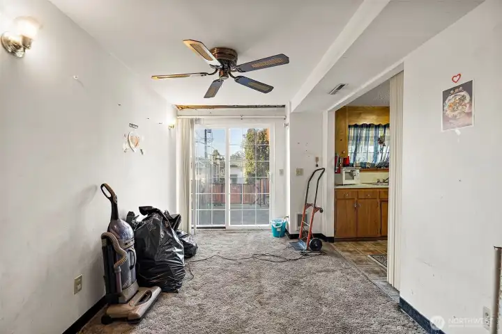 bonus room in the lower level