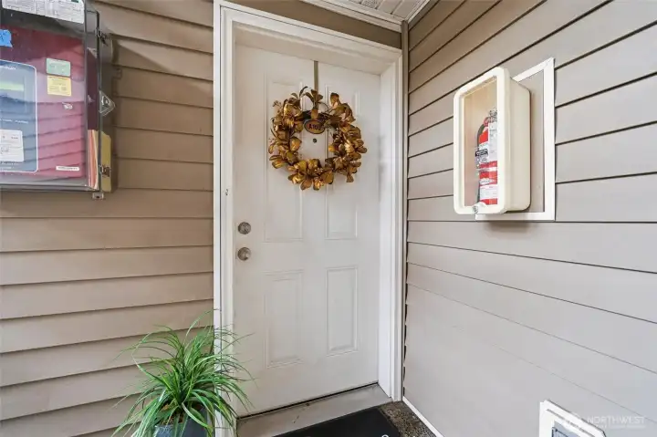 Ground-floor unit with easy access