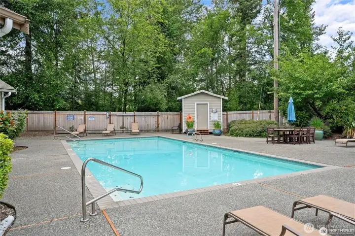 Enjoy poolside time during the summer months